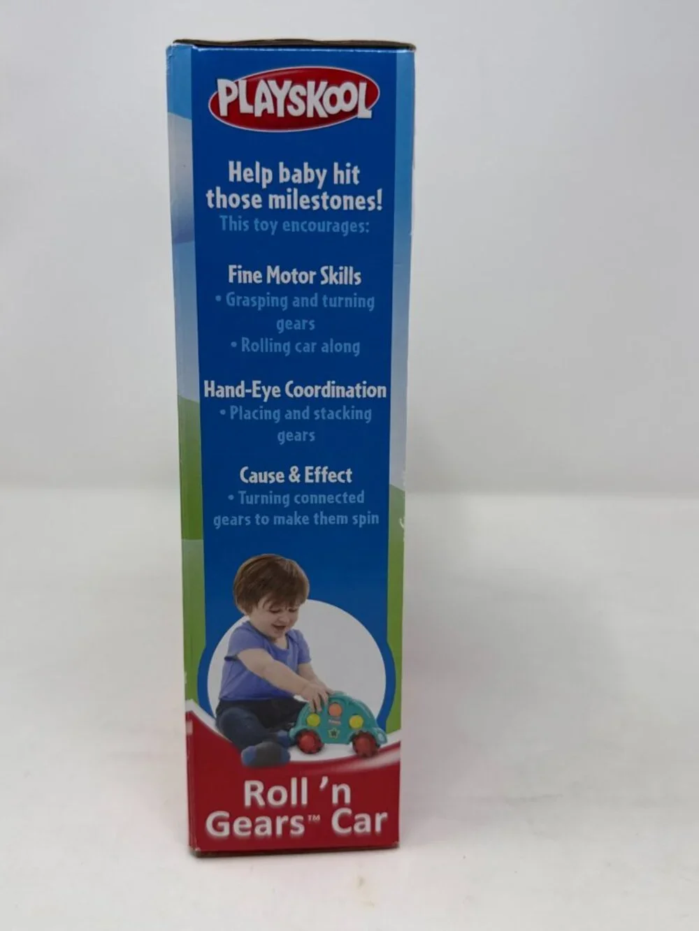 PLAYSKOOL 2 in 1 Roll' n Gears Car 12M+ Toddler Baby Toy Fun Educational Hasbro